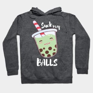 Suck My Balls Honeydew Hoodie